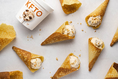 Keto Ice Cream Cones