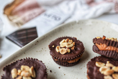 Keto Nut Butter Brownie Cups
