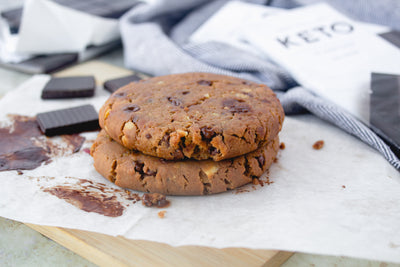 Keto Chewy Brown Butter Chocolate Cookies