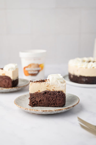 Chocolate Peanut Butter Ice Cream Cake