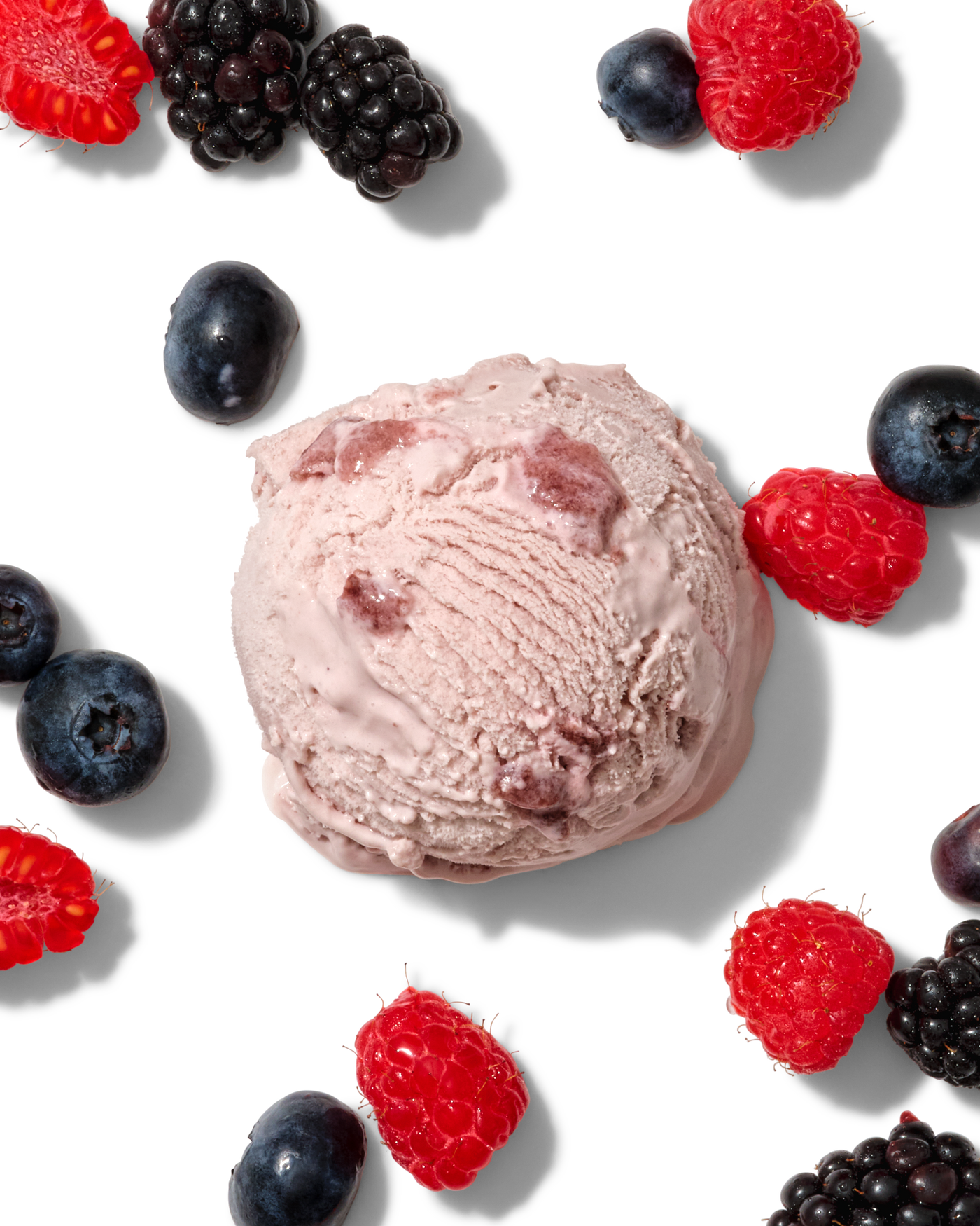 Keto Pint Black Raspberry Ice Cream - Zero Sugar Added