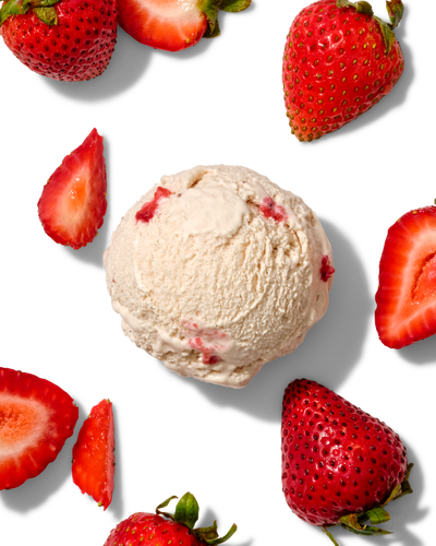 Keto Pint Strawberry Ice Cream - Zero Sugar Added