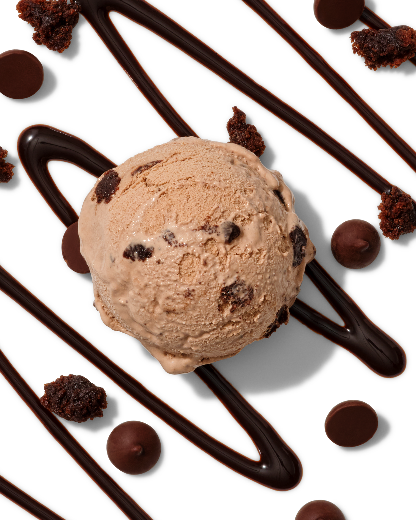 Keto Pint Triple Chocolate Brownie Ice Cream - Zero Sugar Added